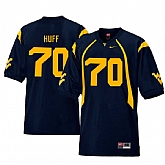 West Virginia Mountaineers 70 Sam Huff Navy College Football Jersey Dzhi,baseball caps,new era cap wholesale,wholesale hats
